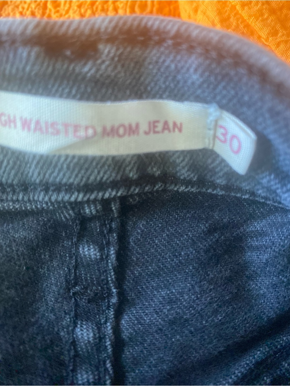 Levi’s High Waisted Mom Jeans. Ankle Skinny. Charcoal. Size 30. - Picture 10 of 12